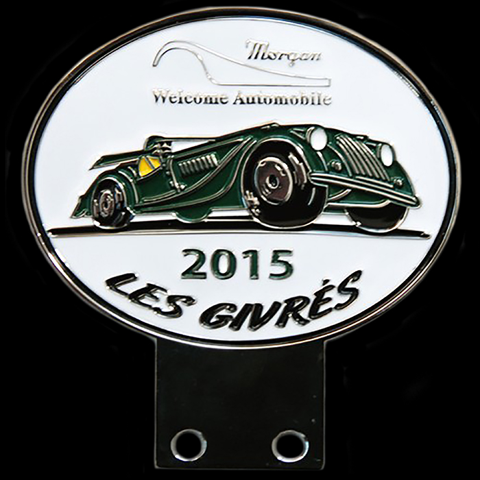 Morgan Les Givres car badge